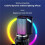 USB Gaming Microphone with Articulated Arm,White Computer Condenser Mic for PC Recording Podcasting Streaming B 5