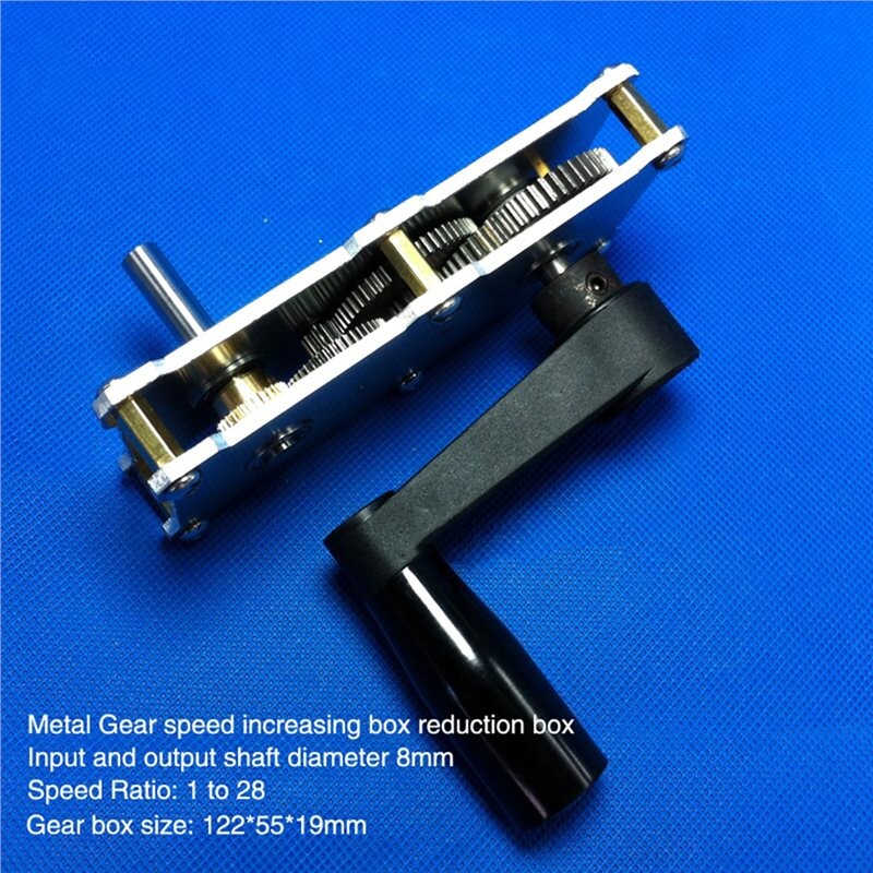 Metal Gear Reducer Speed- Box Accelerator Large Torque Accelerator ...