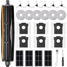 Accessories for X40 Ultra,L10s Pro Ultra Heat,L10s Ultra Gen 2, X30 Ultra Main Brush Mop Filter Dust Bags