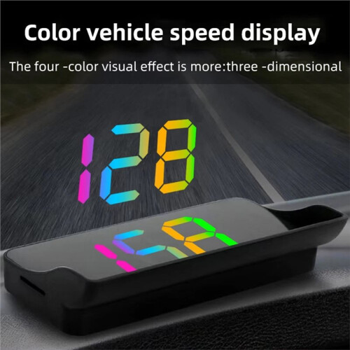 GPS HUD Speedometer   Display Digital Projector for All Cars, /H Windshield Accessory 1