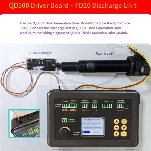 FD-20 Auto Ignition Coil Vehicle Discharger Tester Voltage Leakage Testing Module for QDB Tester 2