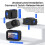 AMAGISN Multifunctional Vision Dock Wrist Strap Silicone Case for  Osmo  Camera Body Screen Protective Case Cover 8