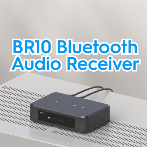 BR10  Wireless Analog Input and Digital Input USB Disk Control for Android and IOS,with Remote Control EU Plug 1