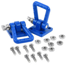 1/10 RC Crawler Car Metal Tow Hook Chain Luggage Rack for TRX4 SCX10