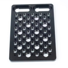 1/4" 3/8" Cheese BasePlage Base Mount Adapter Plate for LF Pin-Lock Camera Teradek Vaxis Tripod Cage Rig DIY