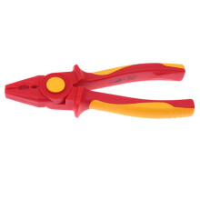 Insulated Pliers for Electrical Work with 1000V Protection with Non Slip TPE Handles and for Cutting and Gripping A