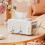 Multifunctional Tissue Box with Phone Holder & Side Storage Side Drawer for Toothpicks/Wires,Smooth Pull for Home&Office 6