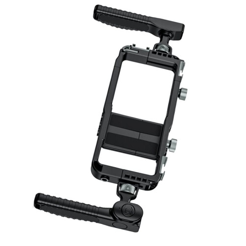 Universal Smartphone Video Rig with Handles 67mm Filter Adapter Phone Cage