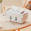 Multifunctional Tissue Box with Phone Holder & Side Storage Side Drawer for Toothpicks/Wires,Smooth Pull for Home&Office 7