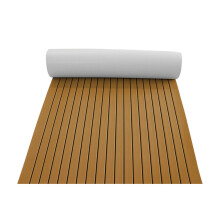 Foam Teak Decking EVA Foam Marine Flooring Faux Boat Deck Sheet Accessories Marrom Marrom Preto 240X 45Cm Marrom