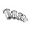 30 Pcs Flat  Blind Rivet Nuts Stainless Steel Metric Thread Insert Nut Nutsert Screw Blind Rivet Nut Set (M6) 7