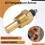 For VDO Engine Water Temperature Sensor Oil Temperature Sensor 1/2NPT 21mm Thread for Generator Set 7
