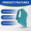 10Pcs Battery Storage Rack Battery Holder Case for  18V Fixing Devices() 4