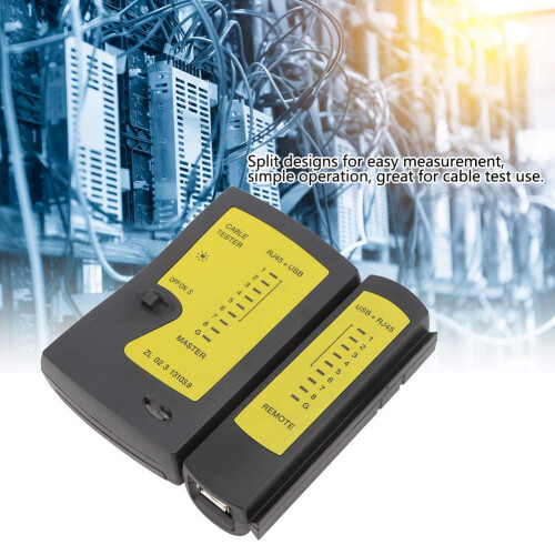 Network Cable Tester RJ45+USB Ethernet Telephone Multifunction Cable Test Tool  Finder Detector 2