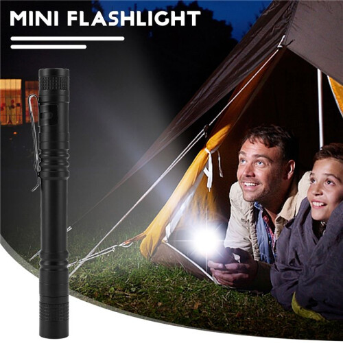 1PC LED  Flashlight - High Lumen, Zoomable, Water Resistant Light - Pocket-Size Small LED Flashlight 1