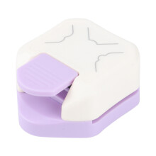 Beauty Corner Punch, 3 w 1 Paper Corner Cutter do RęKodziełA Papierowego, Laminatu, Kartonu, WizytóWki