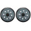 2Pcs Replacement Sander Base Pads Round Hook and Loop Backing Pad Orbital Sander Replacement Pad 125mm 8 Hole 1