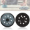 2Pcs Replacement Sander Base Pads Round Hook and Loop Backing Pad Orbital Sander Replacement Pad 125mm 8 Hole 5