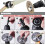 Drill Angle Grinder Adapter with Flange Nut Parts Set,3 Set Replacement Grinder Flange Nuts and Wrench Conversion Tool 3