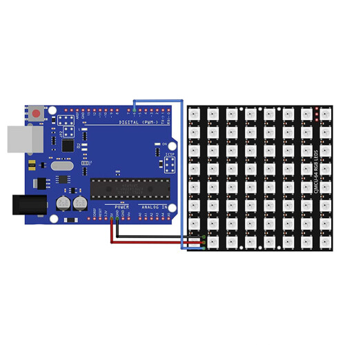 3 X U 64 LED Matrix Panel CJMCU-8X8 Modulo Compatibile con  e Raspberry Pi 2