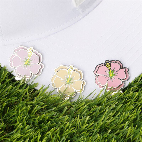 Hat Clip with Magnet  Mark One Putt  Putting Alignment Cap Clips Yellow 1