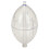5PCS Fishing Clear Float Buoy Slip Strike Indicator Oval Float Spin Surface Bubble Float Fishing Outdoor Accessories 5