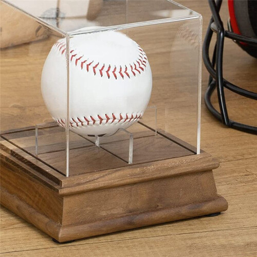 Softball Display Case, Plastic Display Holder, Clear Display  Baseball Display Case Protected Acrylic Box 2