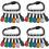 4Sets Hex Shank Screwdriver Bits Holder, Bit Holder Keychain for Impact Driver with Black Carabiner 2
