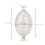 5PCS Fishing Clear Float Buoy Slip Strike Indicator Oval Float Spin Surface Bubble Float Fishing Outdoor Accessories 6