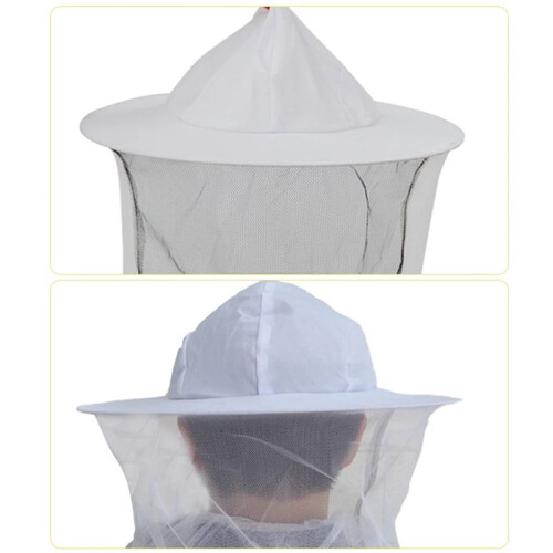 Multi-Purpose Beekeeping Hat Versatile Protection for Beekeepers High Definition  High-Quality Fabric Mesh 2