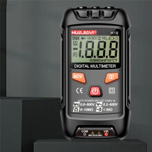 HUAJIAYI H18 Digital Multimeter AC/ Voltage Meter 1999 Counts Multimetro Ohm NCV Electricity Tools Black