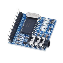 MT8870 DTMF-Spraakdecoderingsmodule, Telefoonmodule, Spraakdecoderingsmodule, Spraakkaartmodule, LED-Indicatoren met Pinnen