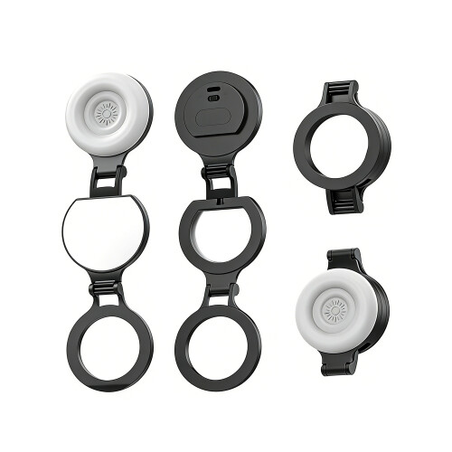 Magnetic Selfie Light Black Photography Fill Light