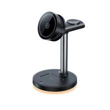 25W Ice Magnetic Refrigeration Mobile Phone Wireless Charger Vertical Magnetic Wireless Charging Stand Fast Cooling Dock