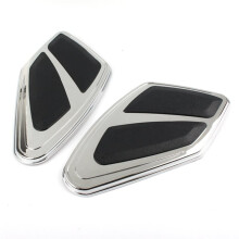 Motorcycle Side Fuel Tank Pads Protector Stickers Knee Pad Electroplated Decoration for Goldwing GL1800 F6B 12-19
