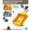 2Pc for  20V Battery Adapter for Power Wheels Battery Upgrade Conversion Kit with Wire Connectors,Fuses,12AWG Wire 6