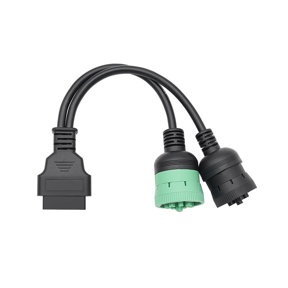 Obd2 Truck Diagnostic Tool 16 Pin Cable Sae J1708 Can J1939 Connector Obd To Obd2 6 Pin 9 Pin For 6031088694885