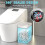 2Pack Bathroom Trash Can with Lid,  Automatic Touchless Garbage Can, Slim Motion Sensor Waterproof Trash Bin 6