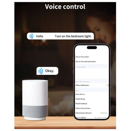 Tuya WiFi Digital Intelligent Current and Voltmeter 10 in 1 AC  Meter APP Control DIN Electrical  Meter 2