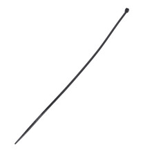 100pcs Zip Wrap TIES Cable Ties Wire Straps PLASTIC Hook Self-Locking Nylon Main Color: Black Size: 4X300mm