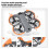 Drone Protection  for  NEO Anti‑Collision Propeller Guard Floating Safety Frame Accessories B 3
