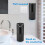 350ml Multifunctional Automatic Soap Dispenser Touchless Foam Dispenser 4 Level Wall Mount Hands Free Auto 4