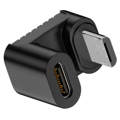 Type-C Female to Micro USB Android Male Adapter Charging Adapter U-Bend Data Cable Converter 2