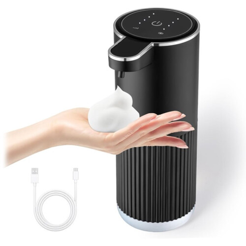 350ml Multifunctional Automatic Soap Dispenser Touchless Foam Dispenser 4 Level Wall Mount Hands Free Auto