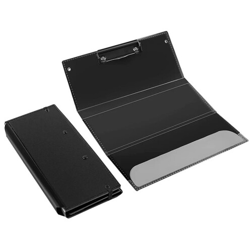 Foldable Nursing Clipboard for Doctors and Students - Secure 3-Layer Document Holder 2