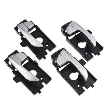 4PCS Car Inner Door Handle for I10 Grand I10 X 2014-2018 82661-B9010 82661-B4020 82652-B4050 82651-B4020 Chrome