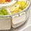 Round, Rotatable, Six-Compartment Refrigerator Storage Box, Picnic Fruit Storage Box, Kitchen Condiment Storage Box 6