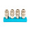 2/3/4 Ways EU Type Pneumatic Manifold Splitter Coupler Quick Fitting Air Gas Pump Compressor Connector 4 Ways 1