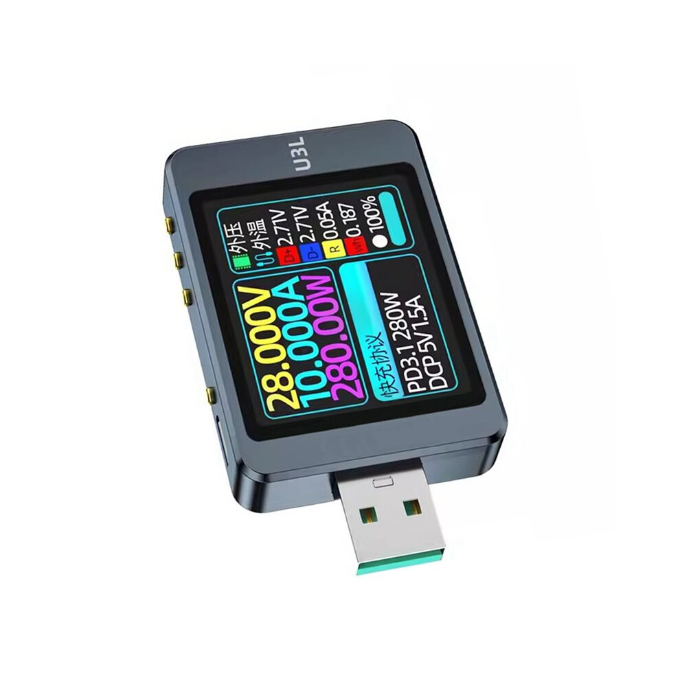 U3l Usb Tester Voltmeter Ammeter With Pps Ripple Spectrum Measurement Pd3.1 Fast Charging Protocol 4711947145193