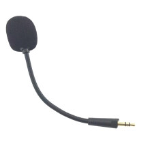 3.5mm Detachable Mic Boom Replacement Mic for V1 Pro Headset Mic Noise Cancelling for BlackShark V2 Pro 2023